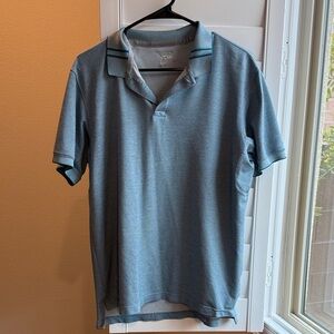 Puma Men's Light Blue Polo Shirt